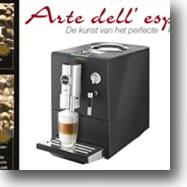 Advertentie Arte Dell Espresso De Kunst Van Het Perfecte Kopje Koffie