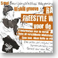 Poster Freestyle Rap battle